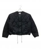 product almostblackプロダクトオールモストブラック）の古着「キルティングジャケット」｜ブラック