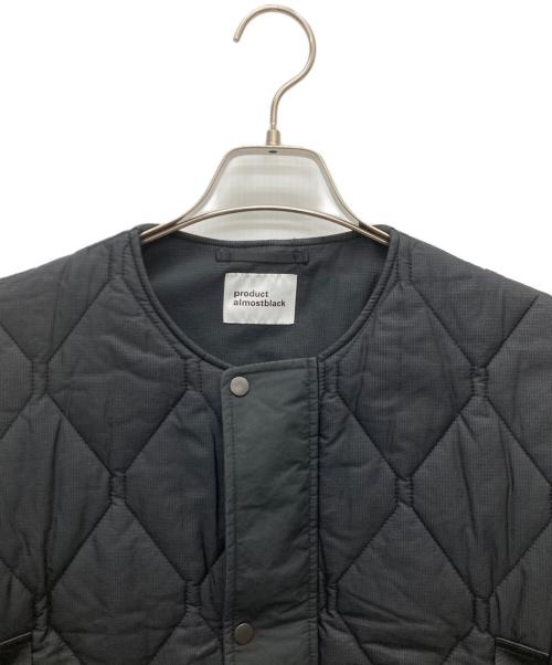product almostblack（プロダクトオールモストブラック）product almostblack (プロダクトオールモストブラック) キルティングジャケット ブラック サイズ:1の古着・服飾アイテム