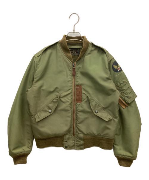 BUZZ RICKSON'S（バズリクソンズ）BUZZ RICKSON'S (バズリクソンズ) L-2フライトジャケット グリーン サイズ:SIZE 36の古着・服飾アイテム