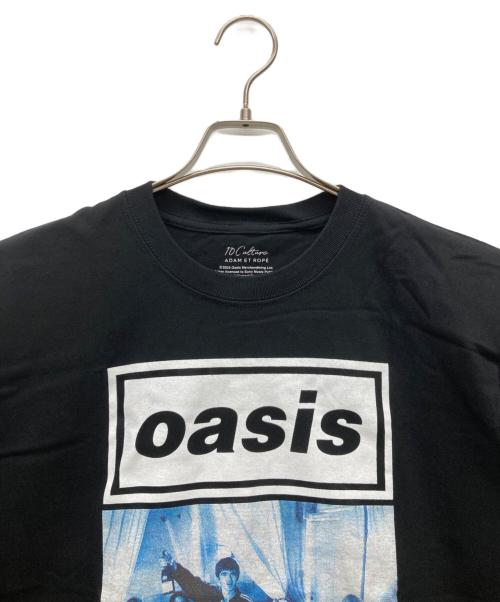Adam et Rope（アダム エ ロペ）Adam et Rope (アダム エ ロペ) oasis (オアシス) Artwork design TSH ブラック サイズ:Lの古着・服飾アイテム