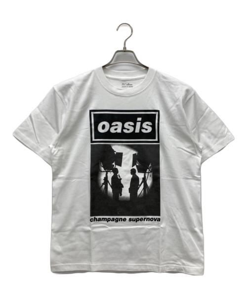 Adam et Rope（アダム エ ロペ）Adam et Rope (アダム エ ロペ) oasis (オアシス) Artwork design TSH ホワイト サイズ:Lの古着・服飾アイテム