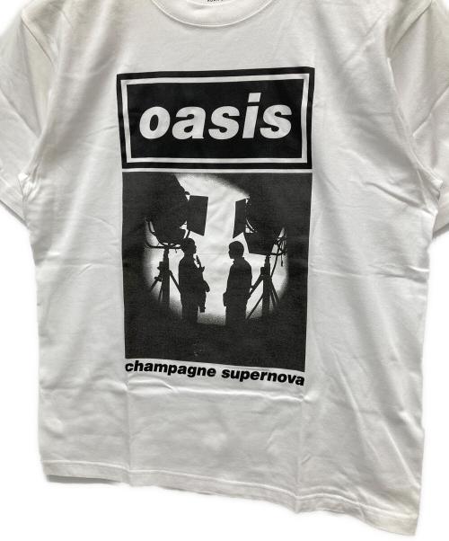 Adam et Rope（アダム エ ロペ）Adam et Rope (アダム エ ロペ) oasis (オアシス) Artwork design TSH ホワイト サイズ:Lの古着・服飾アイテム