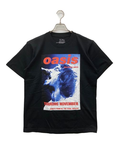 Adam et Rope（アダム エ ロペ）Adam et Rope (アダム エ ロペ) oasis (オアシス) Tour Poster Design TSH ブラック サイズ:Lの古着・服飾アイテム
