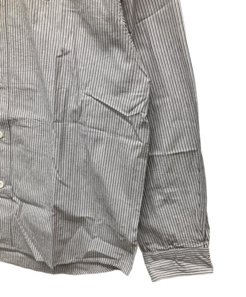 DANTON（ダントン）DANTON (ダントン) 長袖バンドカラーシャツ グレー サイズ:38の古着・服飾アイテム