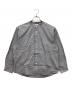 DANTON（ダントン）の古着「長袖バンドカラーシャツ」｜グレー