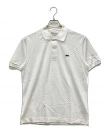 LACOSTE（ラコステ）の古着「ライトポロシャツ」｜ホワイト