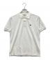 LACOSTE（ラコステ）の古着「ライトポロシャツ」｜ホワイト