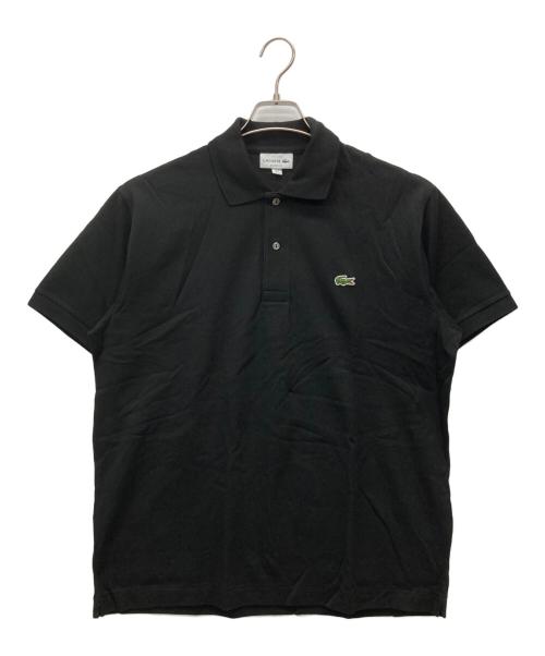 LACOSTE（ラコステ）LACOSTE (ラコステ) ポロシャツ ブラック サイズ:Lの古着・服飾アイテム