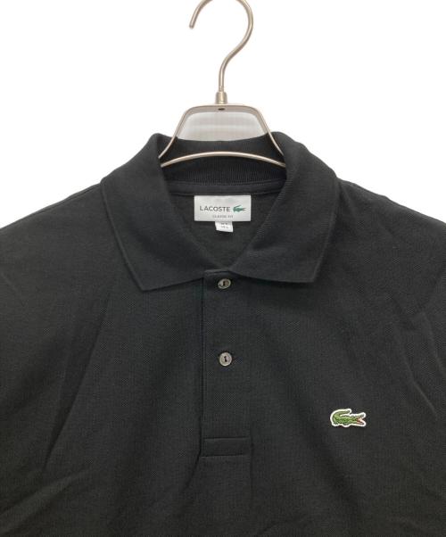 LACOSTE（ラコステ）LACOSTE (ラコステ) ポロシャツ ブラック サイズ:Lの古着・服飾アイテム