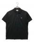 LACOSTE（ラコステ）の古着「ポロシャツ」｜ブラック