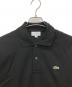 LACOSTE (ラコステ) ポロシャツ ブラック サイズ:L：9000円