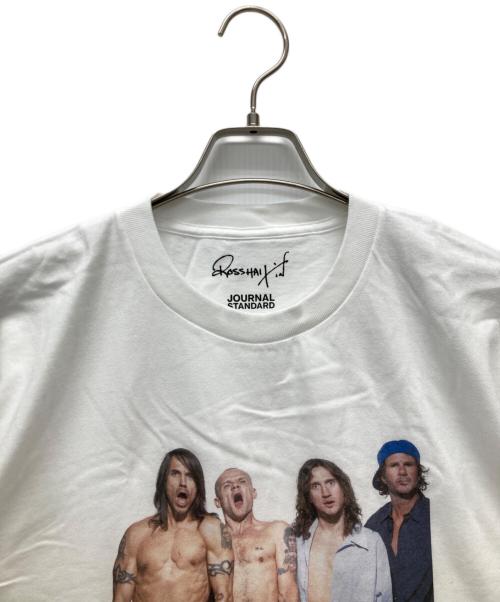 JOURNAL STANDARD（ジャーナルスタンダード）JOURNAL STANDARD (ジャーナルスタンダード) レッドホットチリペッパーズbyロス・ハルフィン プリントTシャツ ホワイト サイズ:Lの古着・服飾アイテム