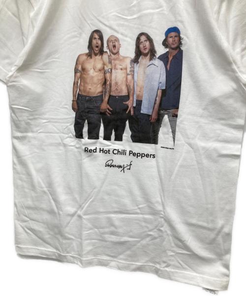 JOURNAL STANDARD（ジャーナルスタンダード）JOURNAL STANDARD (ジャーナルスタンダード) レッドホットチリペッパーズbyロス・ハルフィン プリントTシャツ ホワイト サイズ:Lの古着・服飾アイテム