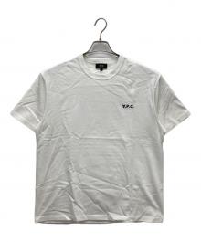 A.P.C.（アーペーセー）の古着「反転ロゴTシャツ」｜ホワイト