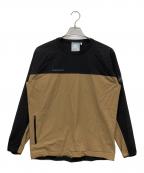 MAMMUTマムート）の古着「長袖カットソー」｜ブラック×カーキ