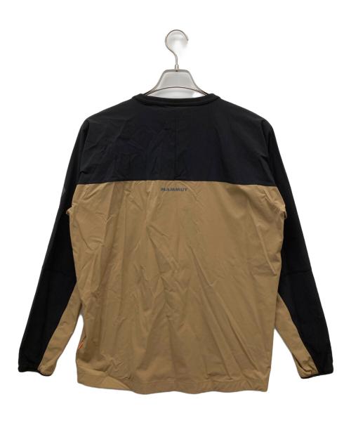 MAMMUT（マムート）MAMMUT (マムート) 長袖カットソー ブラック×カーキ サイズ:Mの古着・服飾アイテム