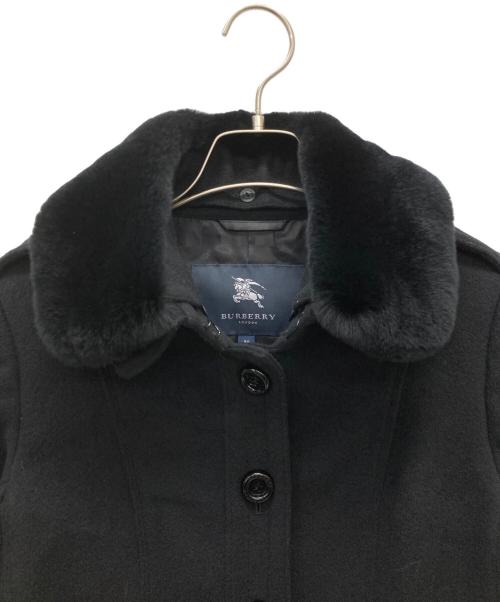 BURBERRY LONDON（バーバリーロンドン）BURBERRY LONDON (バーバリーロンドン) コート ブラック サイズ:38の古着・服飾アイテム
