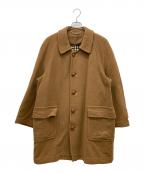 Burberry'sバーバリーズ）の古着「ウール混シングルコート」｜ブラウン