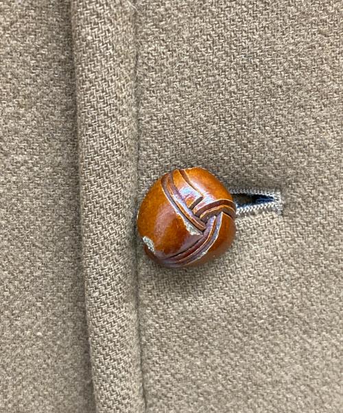 Burberry's（バーバリー）Burberry's (バーバリーズ) ウール混シングルコート ブラウン サイズ:XLの古着・服飾アイテム