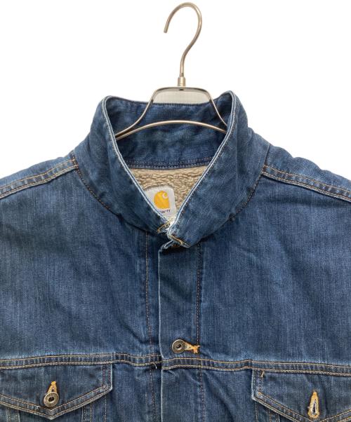 CarHartt（カーハート）CarHartt (カーハート) 裏ボアデニムジャケット インディゴ サイズ:3XLの古着・服飾アイテム