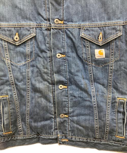 CarHartt（カーハート）CarHartt (カーハート) 裏ボアデニムジャケット インディゴ サイズ:3XLの古着・服飾アイテム