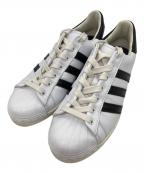adidasアディダス）の古着「スーパースターラックス」｜ホワイト×ブラック