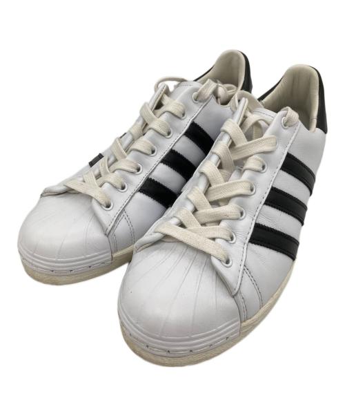 adidas（アディダス）adidas (アディダス) スーパースターラックス ホワイト×ブラック サイズ:260の古着・服飾アイテム