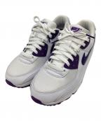 NIKEナイキ）の古着「エアマックス90」｜ホワイト×パープル