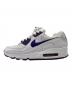 NIKE (ナイキ) エアマックス90 ホワイト×パープル サイズ:27 未使用品：8000円