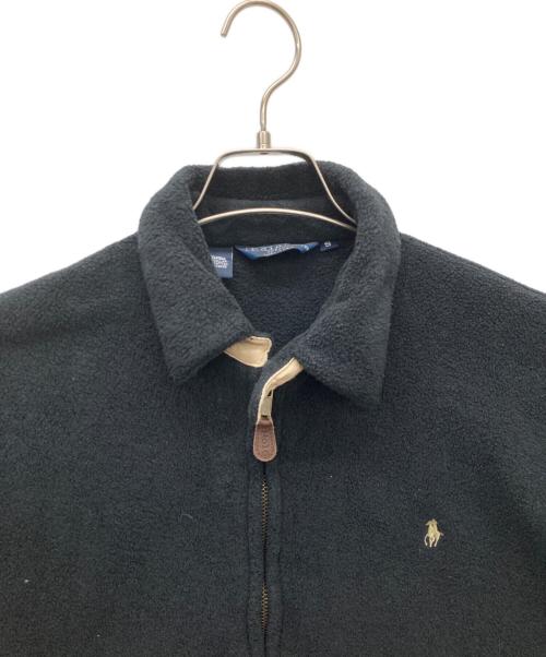 RALPH LAUREN（ラルフローレン）RALPH LAUREN (ラルフローレン) 90’Sフリースジャケット ブラック サイズ:Sの古着・服飾アイテム