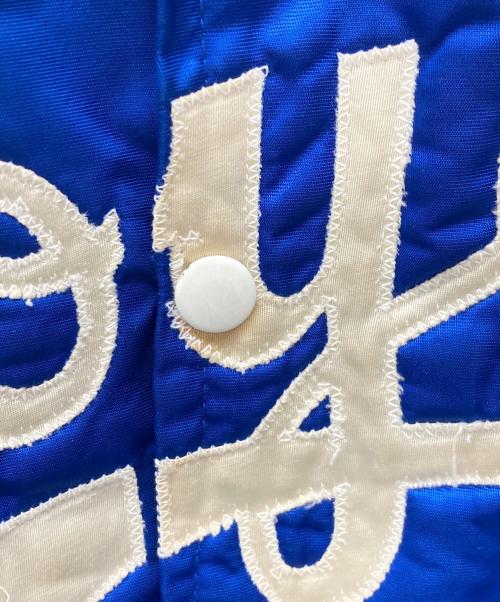 CATCH BALL（キャッチボール）CATCH BALL (キャッチボール) ナイロンスタジャン ブルー サイズ:Mの古着・服飾アイテム