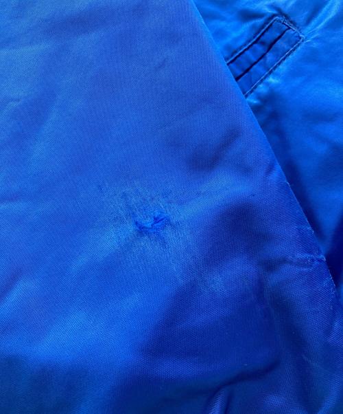 CATCH BALL（キャッチボール）CATCH BALL (キャッチボール) ナイロンスタジャン ブルー サイズ:Mの古着・服飾アイテム