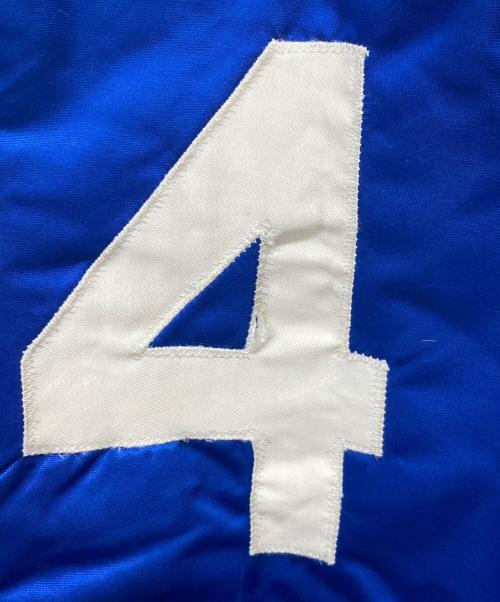 CATCH BALL（キャッチボール）CATCH BALL (キャッチボール) ナイロンスタジャン ブルー サイズ:Mの古着・服飾アイテム