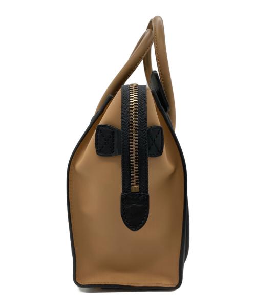 CELINE（セリーヌ）CELINE (セリーヌ) ハンドバッグ ホワイト×ブラック×ブラウンの古着・服飾アイテム