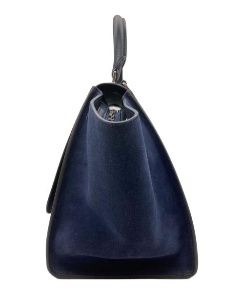 CELINE（セリーヌ）CELINE (セリーヌ) 2WAYバッグ ネイビーの古着・服飾アイテム