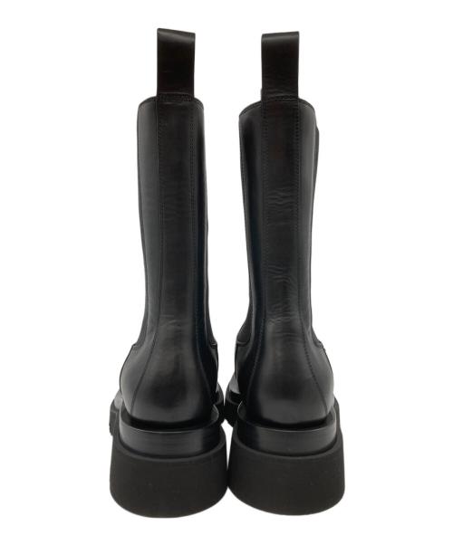 BOTTEGA VENETA（ボッテガベネタ）BOTTEGA VENETA (ボッテガベネタ) ラグ チェルシーブーツ ブラック サイズ:381/2の古着・服飾アイテム