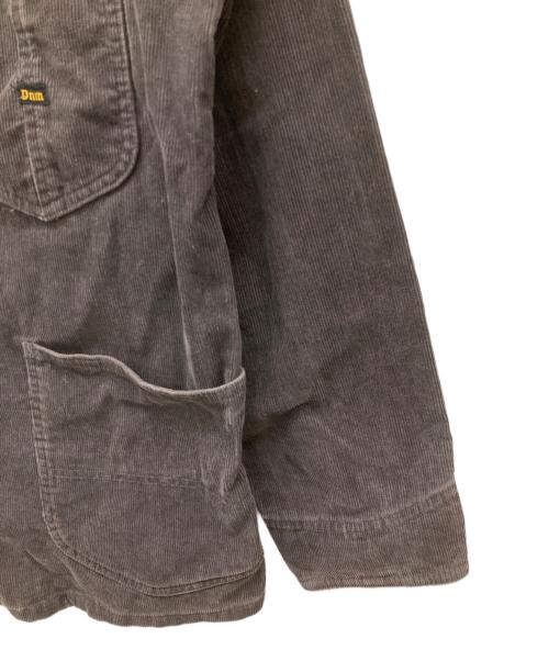 DENIME（ドゥニーム）DENIME (ドゥニーム) 旧ロゴコーデュロイカバーオール ブラウン サイズ:不明の古着・服飾アイテム