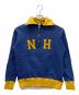 WAREHOUSE（ウエアハウス）の古着「ハーフジップスウェット」｜ブルー×イエロー