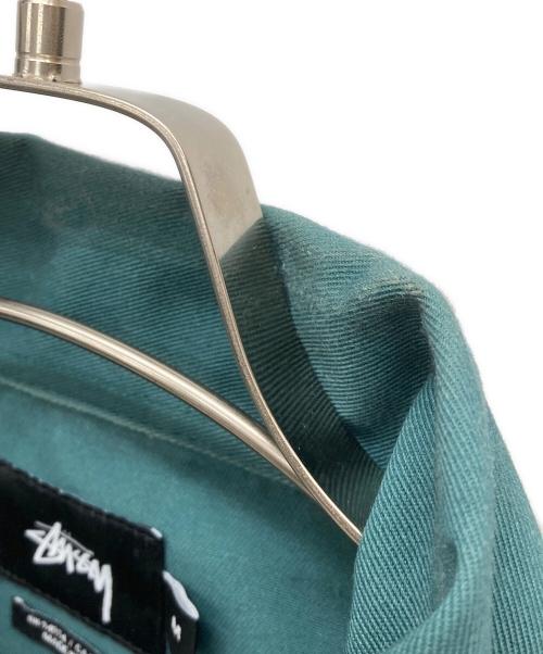 stussy（ステューシー）stussy (ステューシー) フルジップワークジャケット グリーン サイズ:Mの古着・服飾アイテム