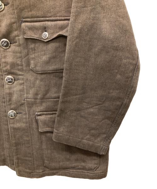 A.P.Michel（フレンチ）A.P.Michel (フレンチ) フレンチワークジャケット ブラウン サイズ:Ｓの古着・服飾アイテム