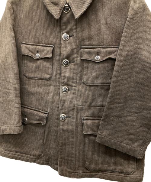 A.P.Michel（フレンチ）A.P.Michel (フレンチ) フレンチワークジャケット ブラウン サイズ:Ｓの古着・服飾アイテム