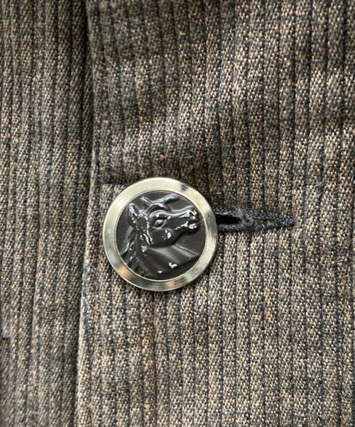 A.P.Michel（フレンチ）A.P.Michel (フレンチ) フレンチワークジャケット ブラウン サイズ:Ｓの古着・服飾アイテム