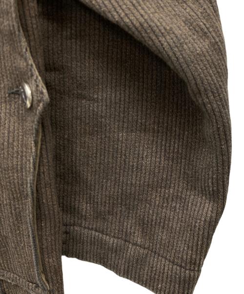 A.P.Michel（フレンチ）A.P.Michel (フレンチ) フレンチワークジャケット ブラウン サイズ:Ｓの古着・服飾アイテム