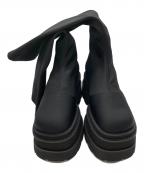 darichダーリッチ）の古着「ウルトラストレッチフラットブーツ」｜ブラック