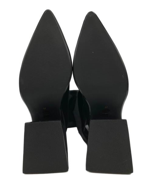 darich（ダーリッチ）darich (ダーリッチ) ウルトラストレッチミディアムブーツ ブラック サイズ:M 未使用品の古着・服飾アイテム