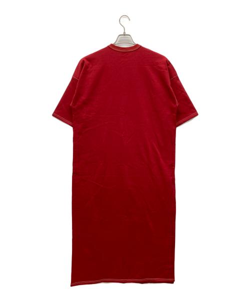 THE SHINZONE（ザ シンゾーン）THE SHINZONE (ザ シンゾーン) 半袖ワンピース レッド サイズ:FREE 未使用品の古着・服飾アイテム