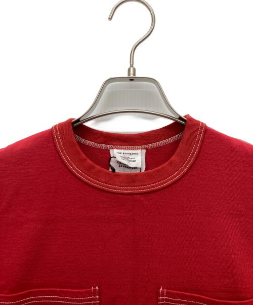 THE SHINZONE（ザ シンゾーン）THE SHINZONE (ザ シンゾーン) 半袖ワンピース レッド サイズ:FREE 未使用品の古着・服飾アイテム