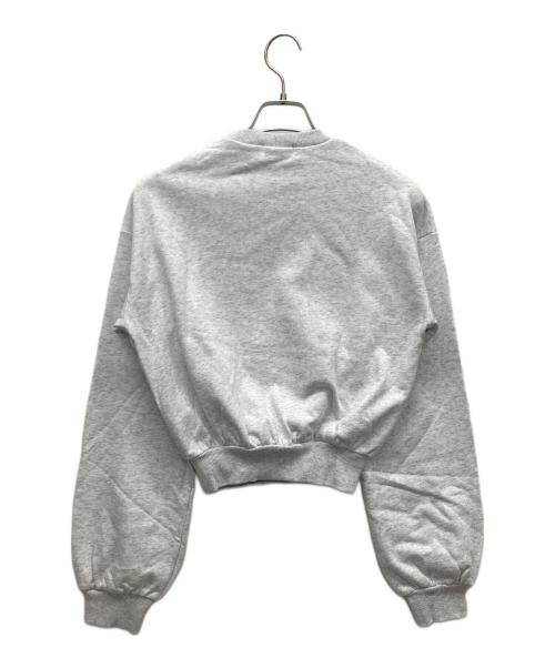 darich（ダーリッチ）darich (ダーリッチ) エンブロイダリースウェットトップス グレー サイズ:FREE 未使用品の古着・服飾アイテム