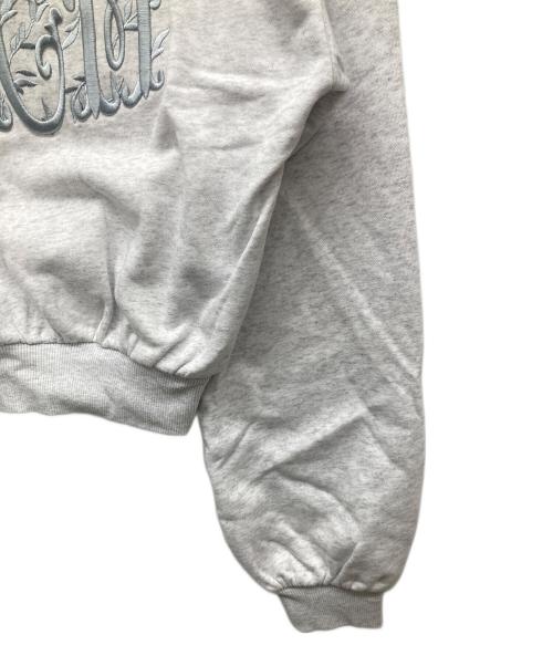 darich（ダーリッチ）darich (ダーリッチ) エンブロイダリースウェットトップス グレー サイズ:FREE 未使用品の古着・服飾アイテム