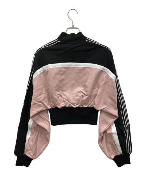 darich（ダーリッチ）darich (ダーリッチ) ラインスウェットセットアップ ブラック×ピンク サイズ:free 未使用品の古着・服飾アイテム